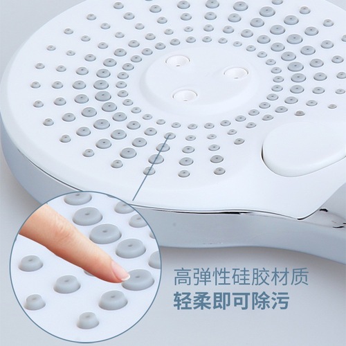 Supercharged shower head bathroom push-type large water output hand shower shower head hand spray rain set