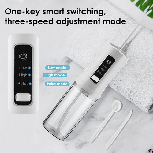 Cross-border electric tooth irrigator, portable household tooth cleaner, calculus remover, water flosser, tooth irrigator, tooth cleaner