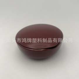 厂家爆款8g单层定妆蜜粉盒翻盖附带粉扑腮红盒同款散粉彩妆包材
