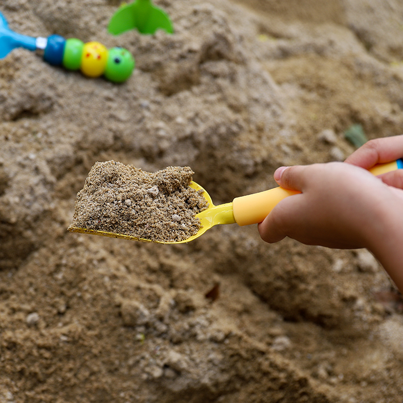 즙이 많은 화분, 삽, 주전자, 장치, 해변용 양동이, 모래 파기 장난감을 심는 어린이를 위한 3피스 원예 삽 세트