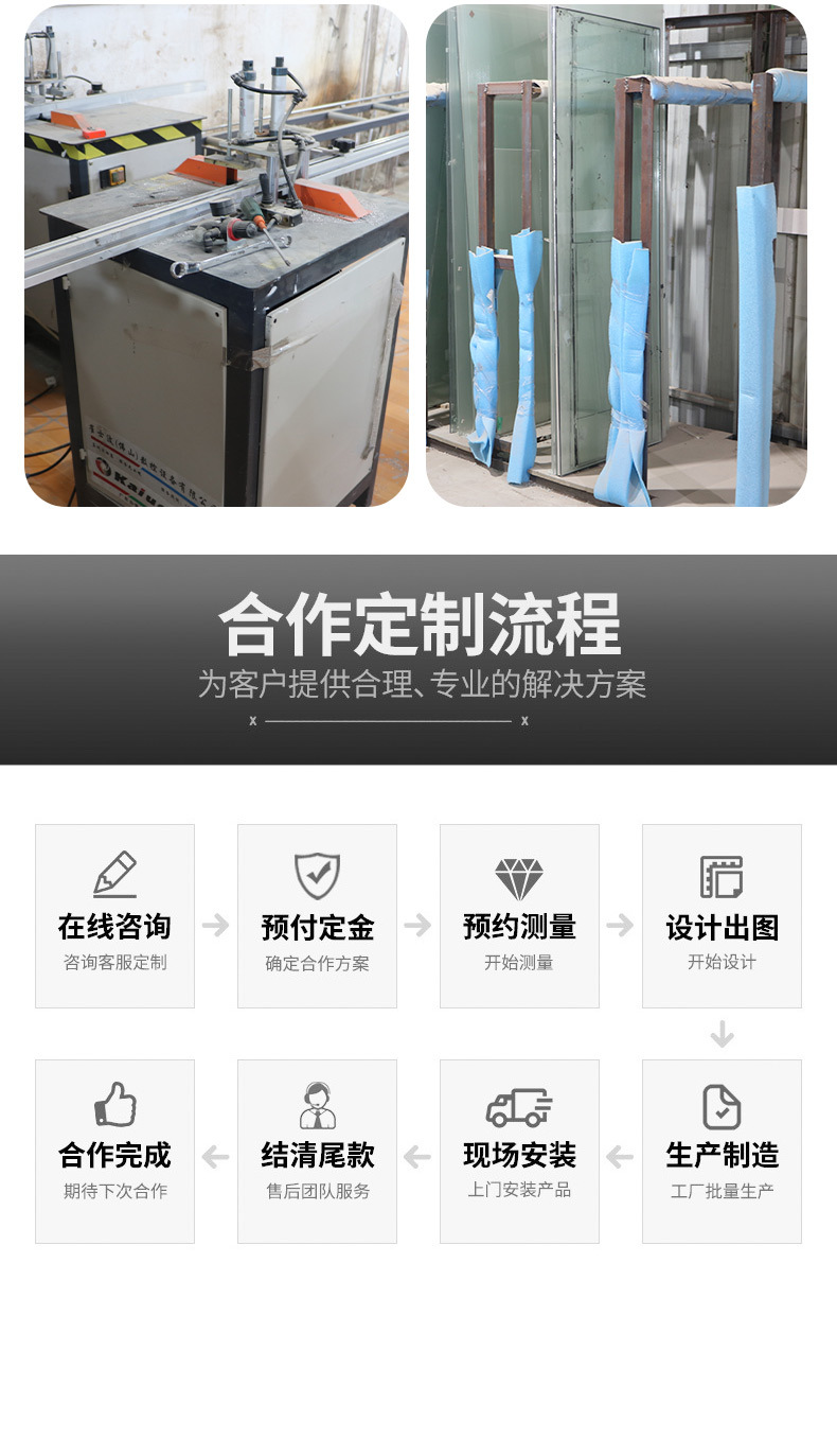 镁铝合金折叠门_08