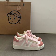 小白鞋女2025春季新款高级感百搭休闲板鞋平底经典运动鞋