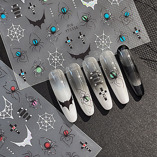 YITU Ant Figure Star Light Film Spider Nail Art Sticker Cartoon Dark Sweet Cool Net Red Popular Decorative Sticker YT5355