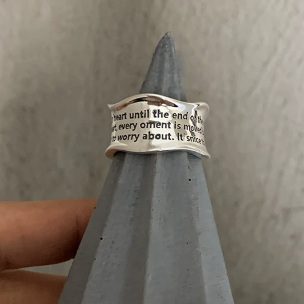 Кольцо Universal JZ серии, серебро 925, регулируемое, ретро летний лёгкий люкс
