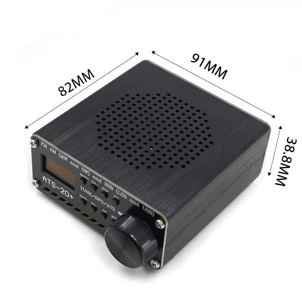 Радиоприёмник полного диапазона ATS-20+SI4732 FM AM MW SW и SSB (LSB и USB) (LSB и USB)