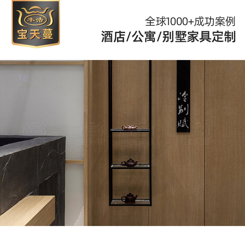 American Trade Hotel Furniture Engineering Design Hotel Furniture Batch Model Room Full Set Hotel Room Solid Installation