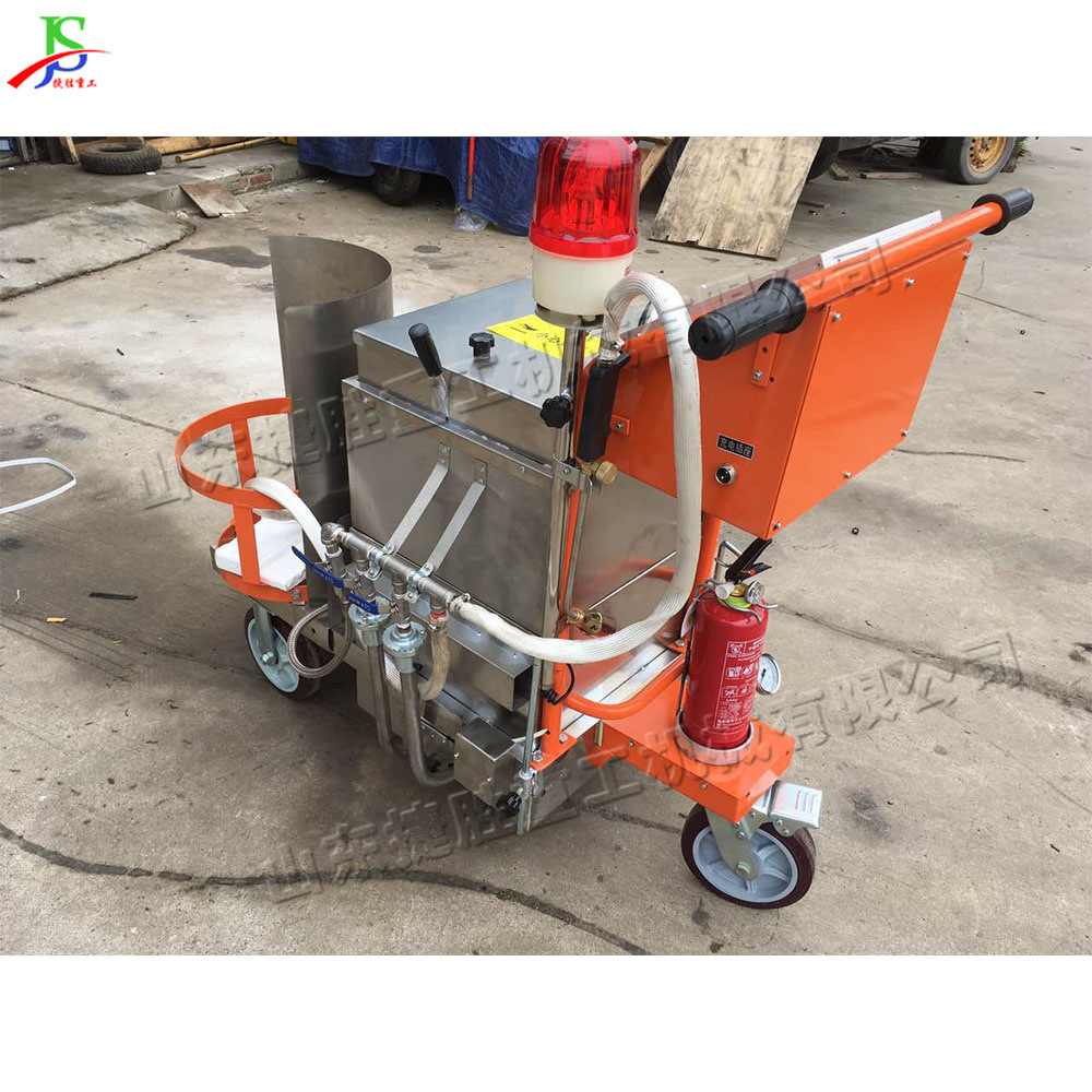 máquina de vertido de asfalto solar máquina de relleno de calentamiento eléctrico de mano máquina de mantenimiento de grietas de pavimento pequeña