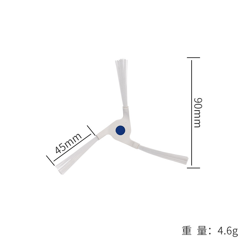 Accesorios Ecovacs X2/X2 Pro: cepillo principal, cepillo lateral, filtro, mopa, bolsa para el polvo