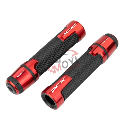 grips, throttle grips, and — Motorcycle Handle Cover - pcx-red