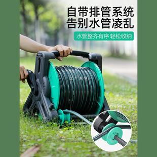 Pipe Coiler Water Pipe Hose Pipe Collating Artifact Outdoor Coil Unit Automatic Pipe Discharging Storage Turntable Water Pipe Rack