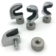 穿线机 拉线机工具配件羽毛球拍夹拍器不堵孔- 固定K夹 U形垒德株