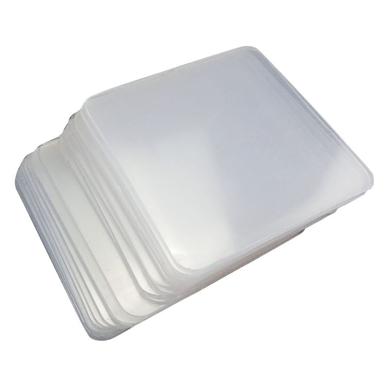 Nano fuerte adhesivo de doble cara baño azulejo extraíble adhesivo que no marca película de gancho transparente sin costuras cuadrado