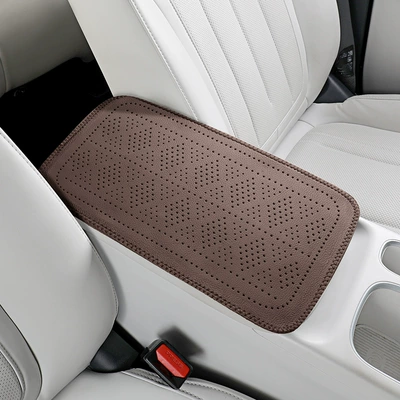 Armrest box pad: Cover, New Car Interior Modification