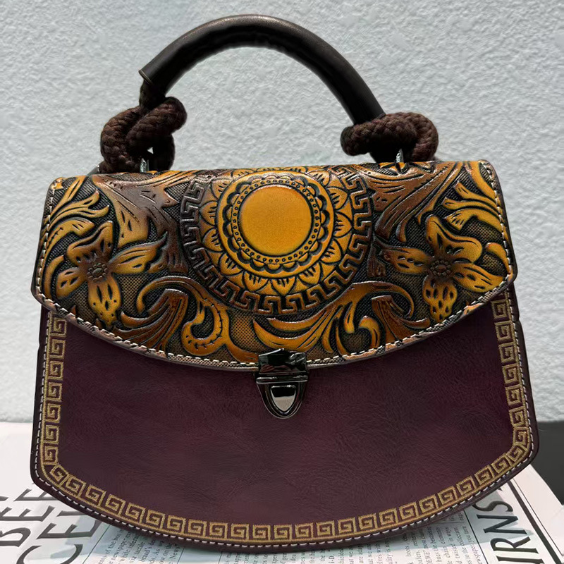 universal capacious ethnic one-shoulder bag