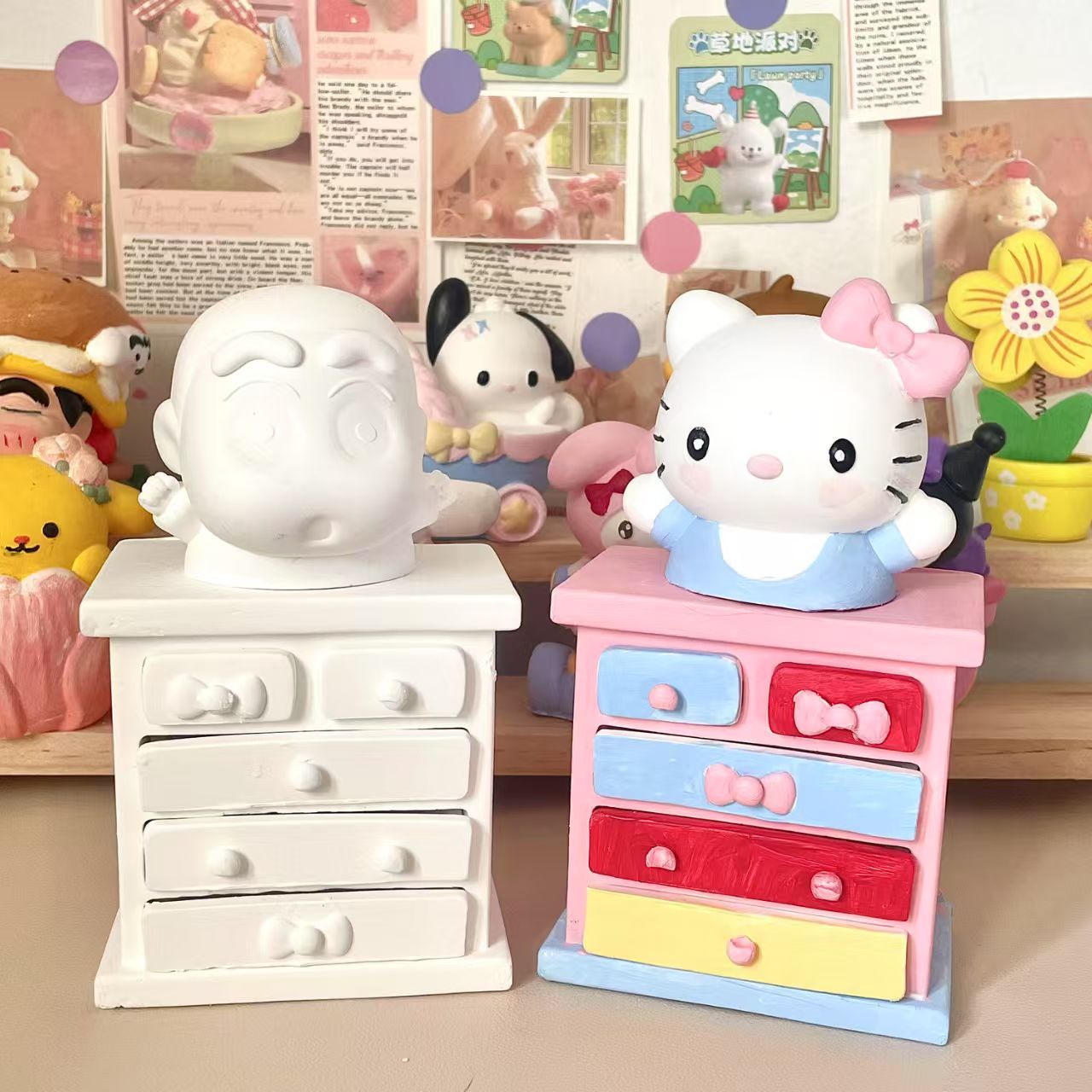 헬로 키티 서랍