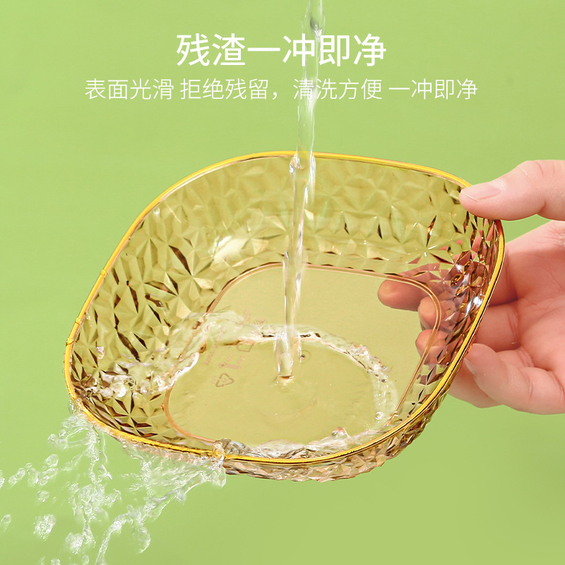 新款食品级吐骨碟吐骨头盘碟家用轻奢小盘子餐桌碟子零食碟水果盘|undefined