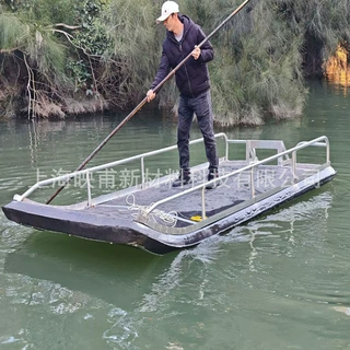拦污浮筒水上平台鱼排网箱浮排钓鱼浮台码头EVA泡沫泡棉高硬浮体