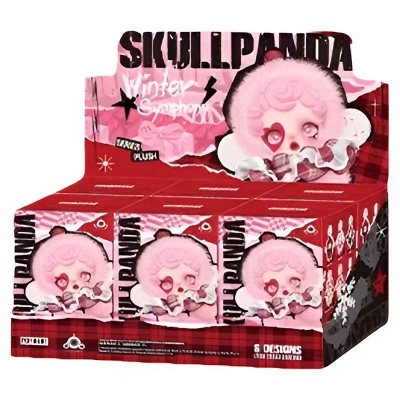 现货POPMART泡泡玛特SKULLPANDA冬日乐章SP搪胶毛绒公仔盲盒手办|undefined