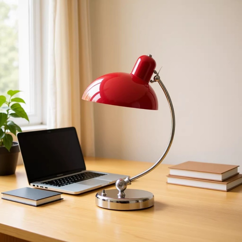 Danish Retro Bauhaus Table Lamp Bedroom Study Office Reading Eye Protection Nordic Simple Modern Bedside Lamps