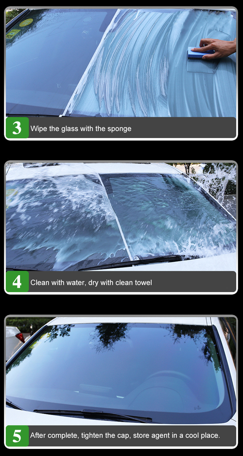 JB-XPCS-20 car glass oil film removal paste windshield cleaner