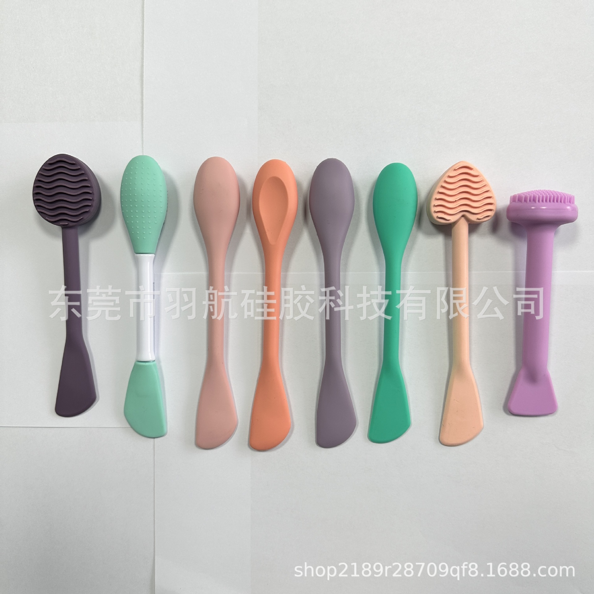 Silikon maske fırçası çift uçlu silikon maske sopa makyaj çıkarıcı fırça yüz temizleme silikon yüz yıkama fırçası çamur maskesi burun fırçası