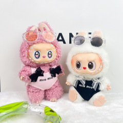 labubu ベビー服アクセサリー miumiu 水着スーツビニールブラインドボックス第一世代第二世代と第三世代 labubu 服交換