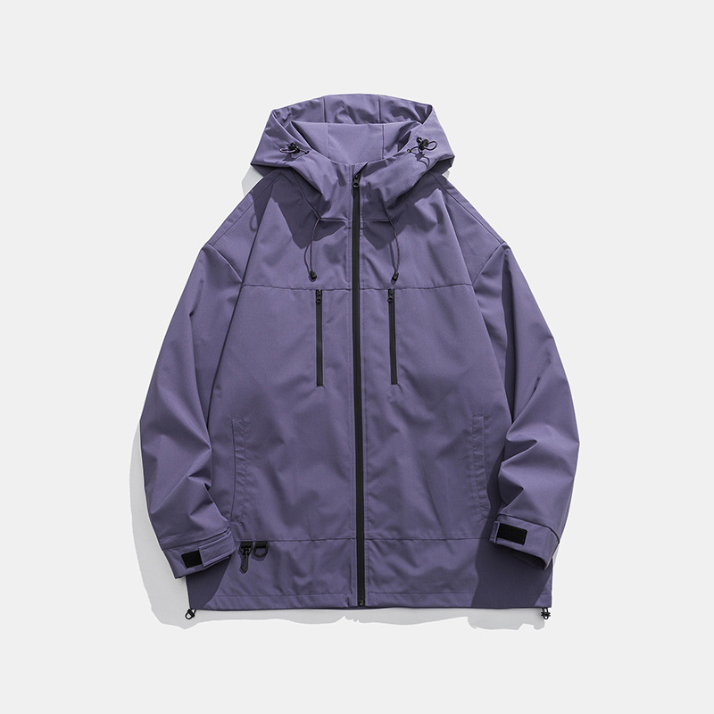 Combinaison d'assaut américaine printemps nouvelle combinaison d'alpinisme à capuche décontractée en plein air, vêtements de travail pour hommes de marque tendance de style montagne_voghion.com