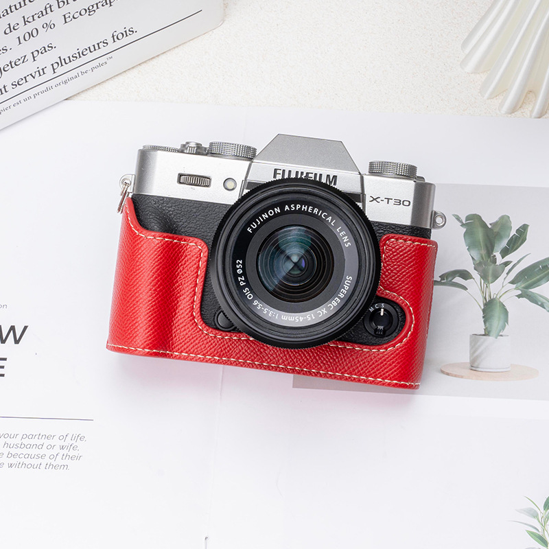 Funda protectora Fuji XS20 Bolsa para cámara XS10 Funda de cuero de segunda generación XH2S Bolsa base XT5X100VI Accesorios
