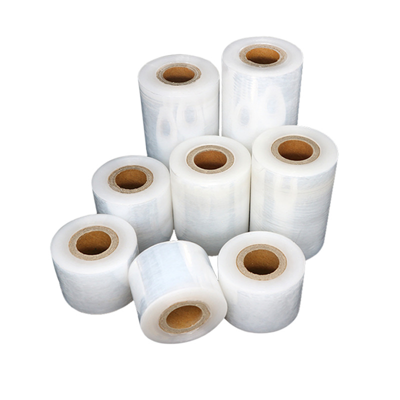 Película de embalaje de PE al por mayor película de sellado transparente Película de embalaje de estiramiento Película de embalaje de película de plástico protección de embalaje autoadhesiva película de embalaje de injerto