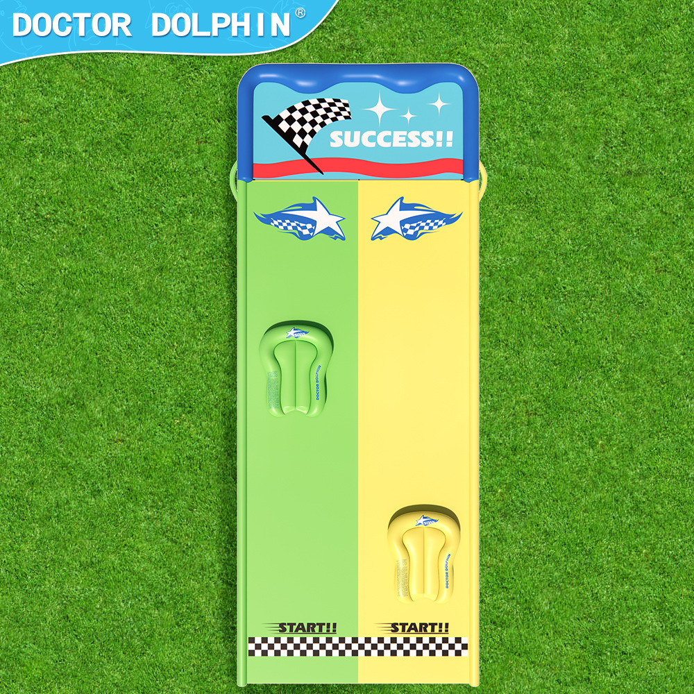 Doctor Dolphin | Niños tobogán de agua hogar al aire libre tobogán agua aerosol tobogán de dibujos animados de los niños