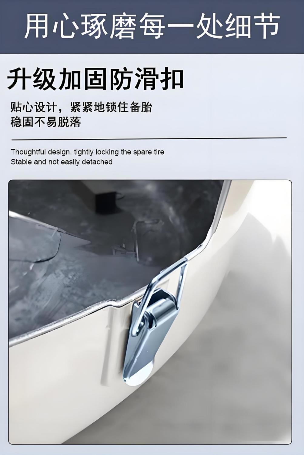 Suitable for 09-13 Toyota RAV4 rear spare tire cover lamp tire shell base tire cover spare tire cover with paint modification