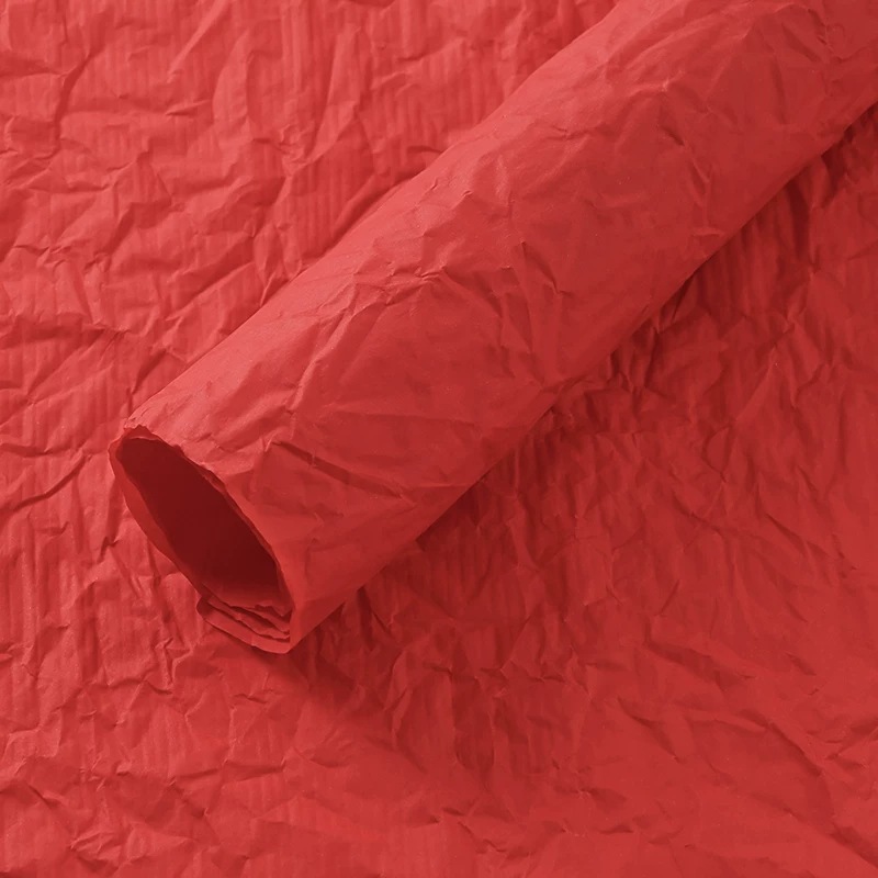 Materiales de floristería al por mayor arte floral ramo de flores materiales de embalaje papel de piedra hecho a mano papel crepé amasado a mano papel de Chennai