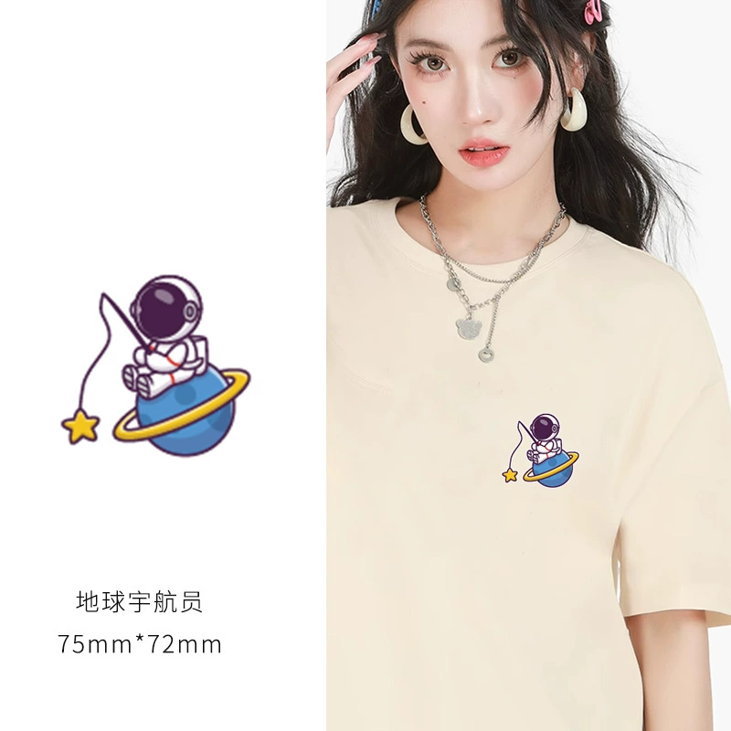 T-shirt for beloved, sticker, small patch, new collection