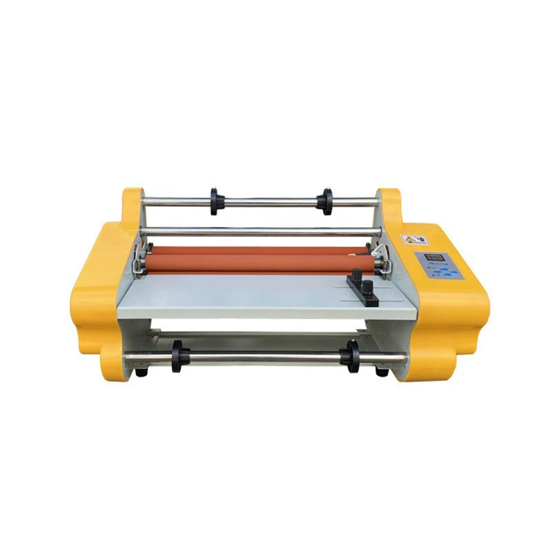 Автоматическая ламинирующая машина Ширина ламинирования 350 мм Маленький настольный файл Цветная страница Ламинатор с предварительно нанесенной пленкой A3