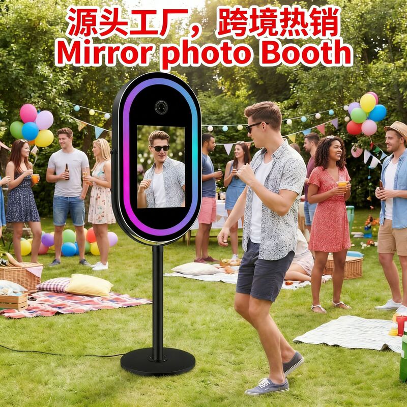 Factory Direct Sales Cross-Border Mirror Photo Booth Multifunctional Interactive Photo Booth | for Weddings and Parties Factory Direct Sales Cross-Border Mirror Photo Booth Multifunctional Interactive Photo Booth | for Weddings and Parties