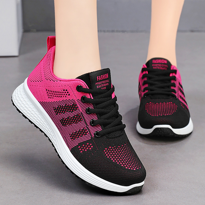 Zapatos de mujer primavera nuevos zapatos deportivos zapatos casuales zapatos de mujer transfronterizos zapatos de comercio exterior al por mayor más tamaño zapatos para correr