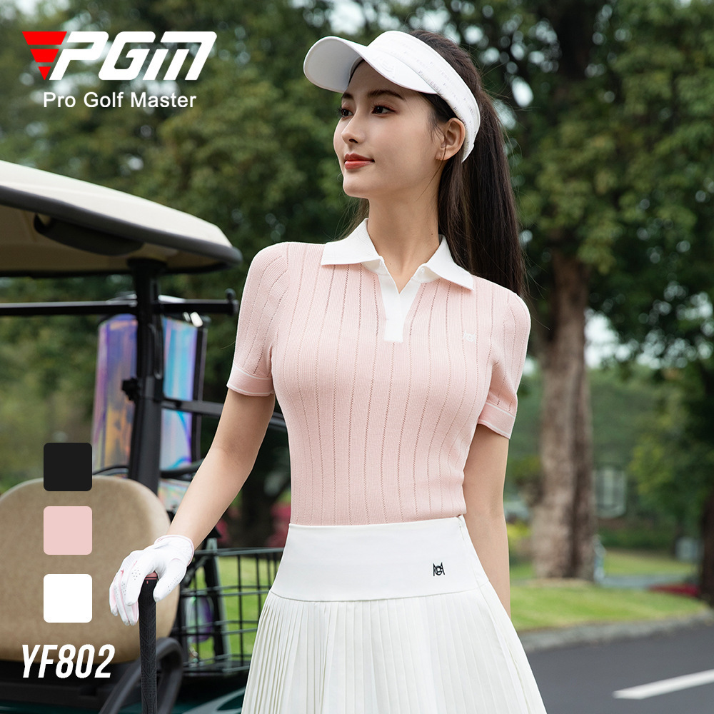 Golf Women's Clothing Spring and Summer Women's Clothing Polo Tops Tennis Shirts T-Shirts Sportswear Sportswear
