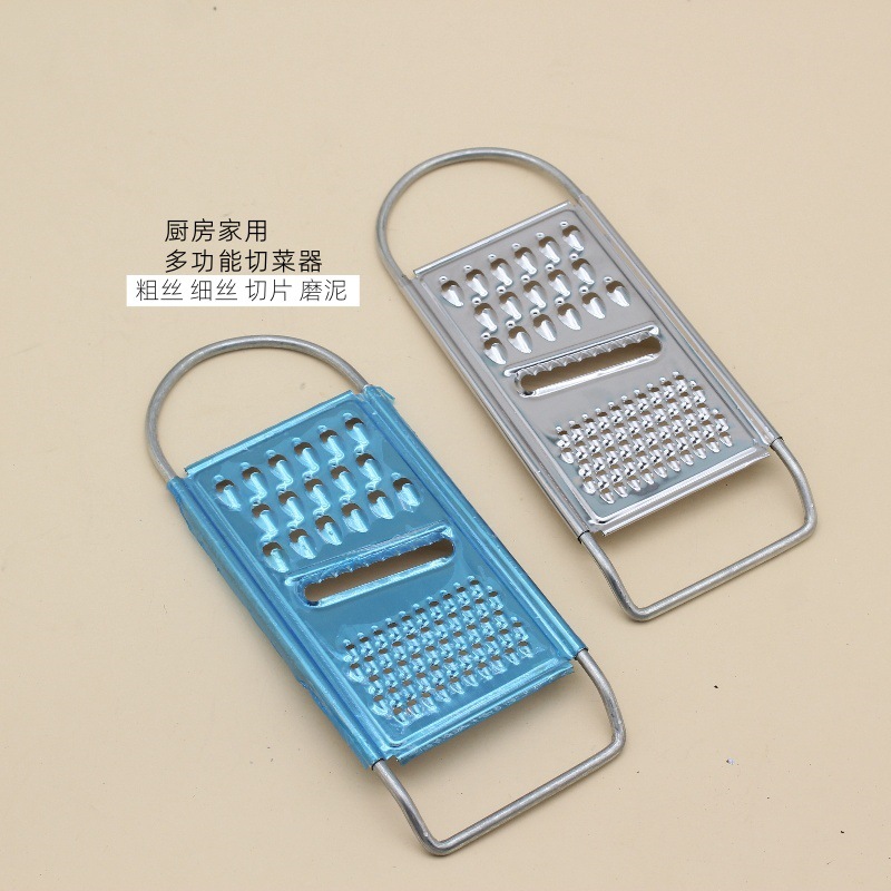 Kitchen Household Stainless Steel Multifunctional Vegetable Cutter Gliding Slice Grinding Mud Kitchen Tools Save Time and Effortless