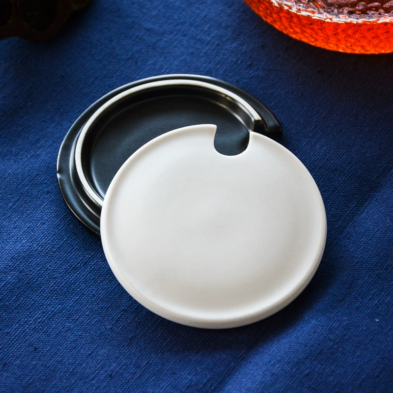 Ceramic universal glass cover, accessories, tea cup