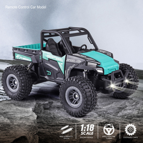 KYAMRC new 1:18 cross-border high-speed off-road truck with lights Amazon best-selling children's toy truck