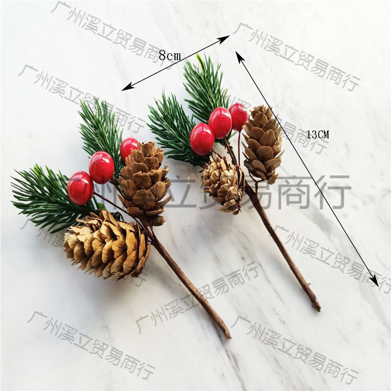 Christmas Bouquet Decorations for Flower Shops New Christmas New Year Valentine's Day Gift Box Decoration Bouquet DIY