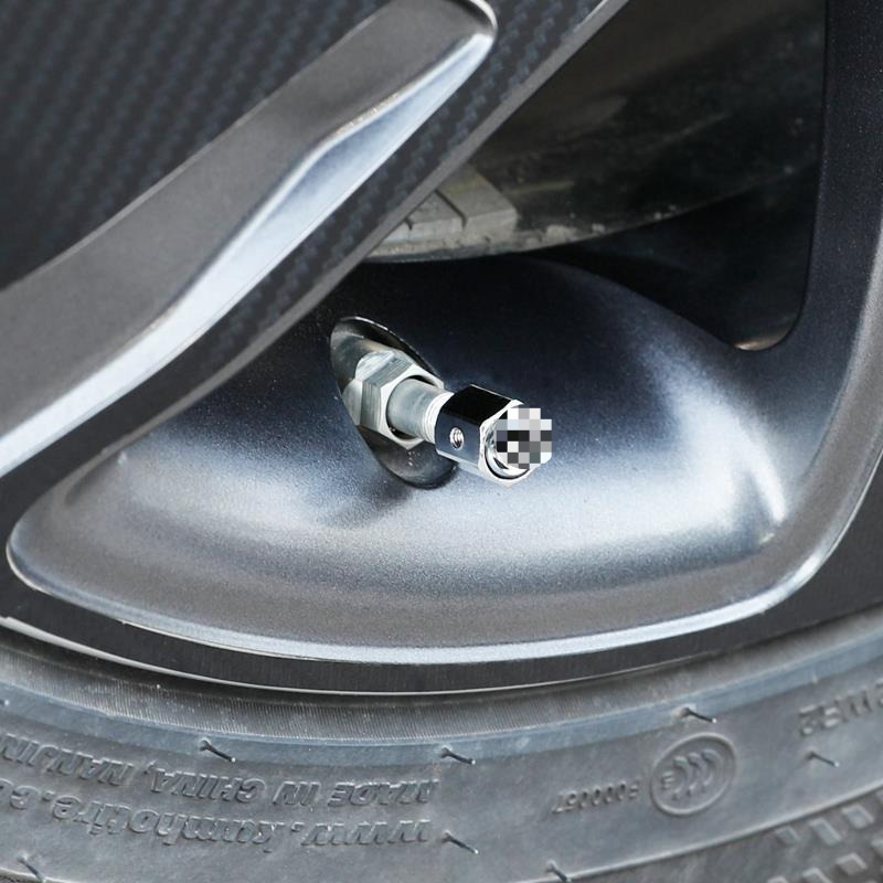 Tapa de Válvula para Neumáticos de Acero Inoxidable Antirrobo para Autos image 3
