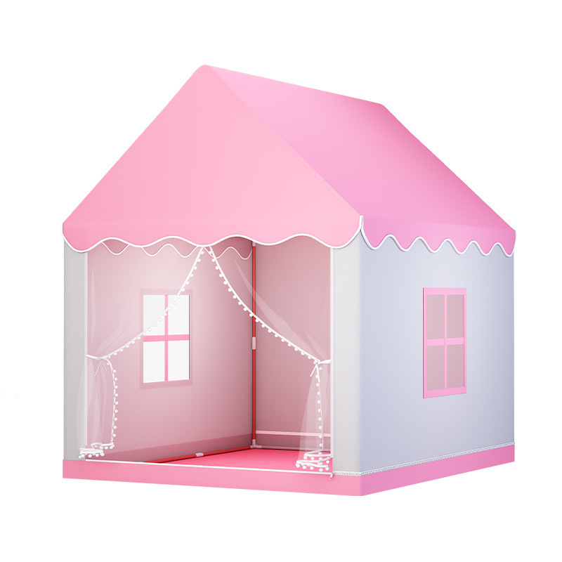 Tienda de Campaña Infantil Tipo Castillo de Tela Plegable para Habitación Infantil image 6