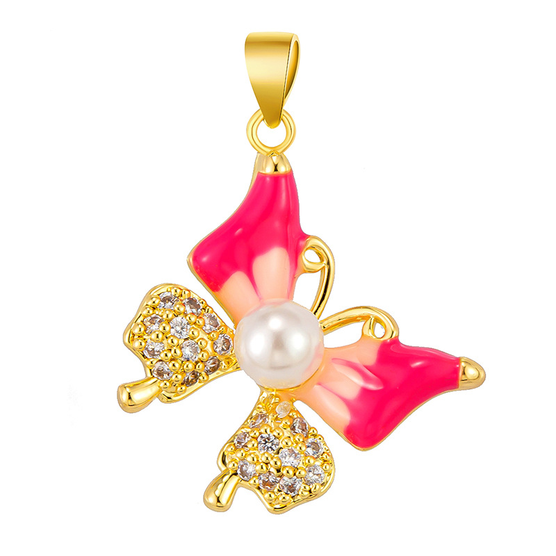 Douyin Venta caliente Colgante de microincrustaciones de cobre chapado al por mayor Cientos de colgantes de cobre opcionales a su gusto, fábrica de origen al por mayor sin cadena