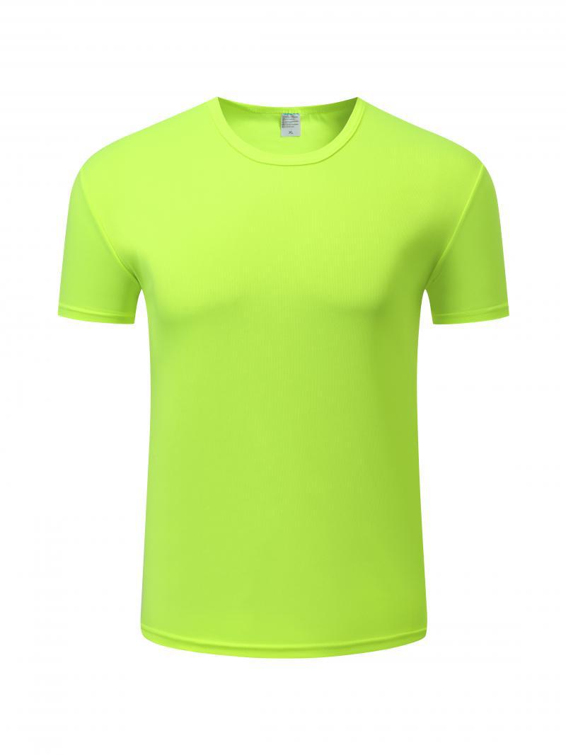Camiseta de secado rápido de cuello redondo de maratón personalizada ropa de clase publicitaria de grupo camiseta cultural de manga corta