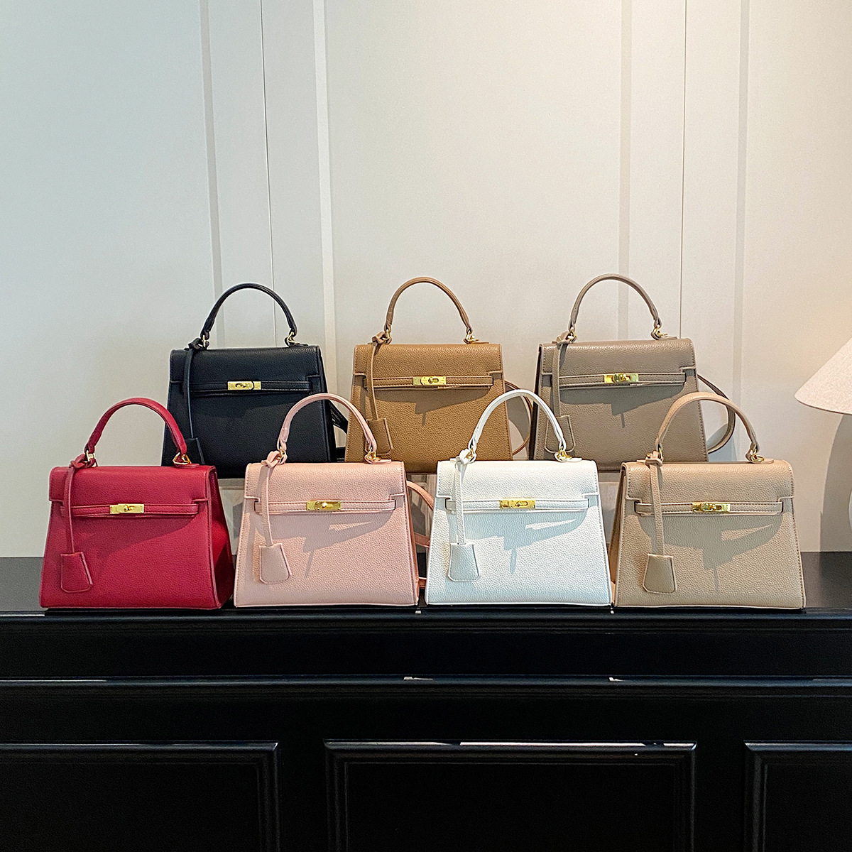 Transfronterizo super caliente bolso de mano Kylie para mujeres 2025 nueva moda simple bolso de hombro de moda versátil mochila image 4