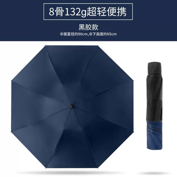 Hand-opened 8-bone series-navy blue