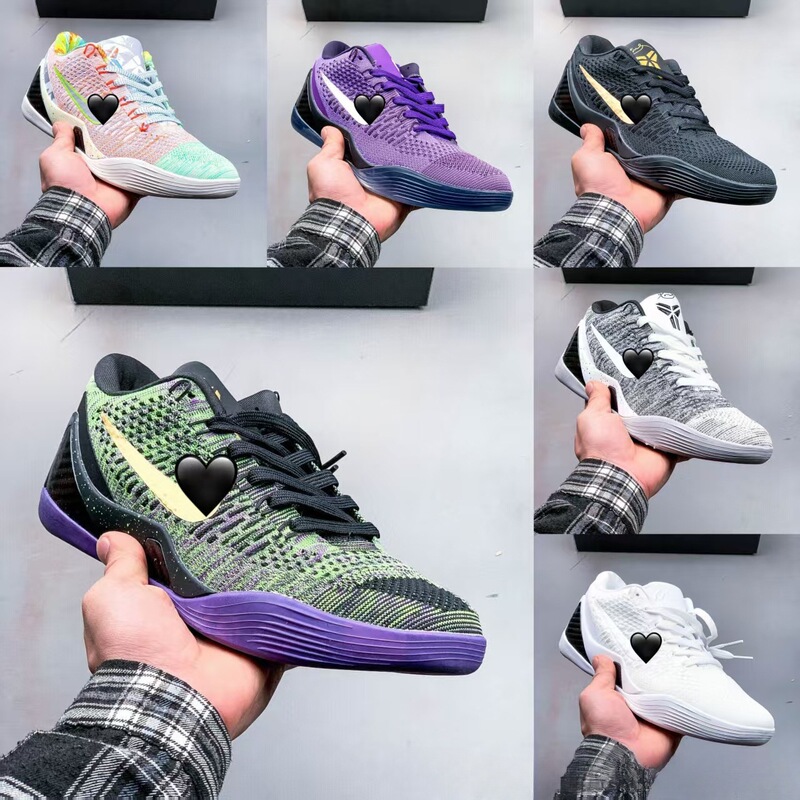 Cross-Border Putian Kobe 9 Basketball Shoes Kobe 9 Low-Top Flywire Practical Sports Basketball Shoes