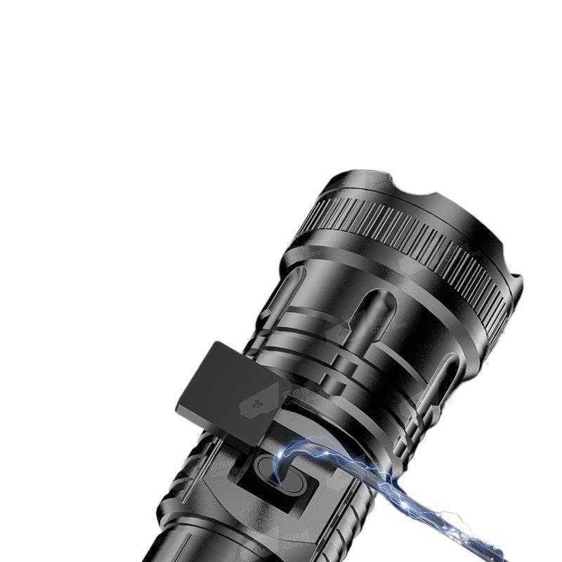 Pathfinder Bee LED 強力な光懐中電灯超高輝度充電式屋外レーザー超長時間家庭用バッテリー寿命長距離ポータブル|undefined