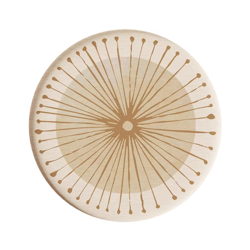Cocina de barro de diatomeas japonesa almohadilla de taza dura almohadilla de mesa aislante térmico almohadilla de mesa absorción de agua a prueba de calor silencioso viento almohadilla de taza de café seca rápida